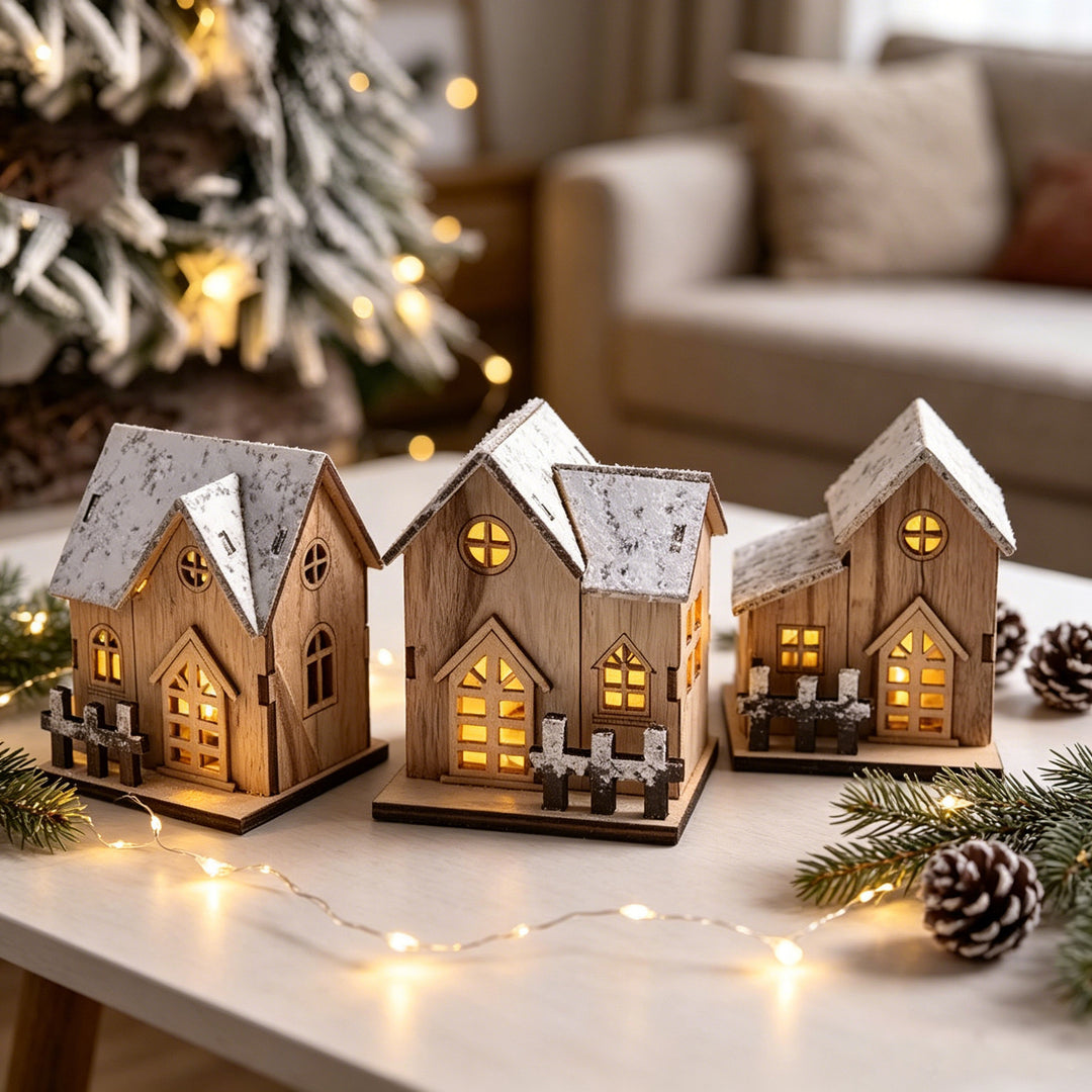 Decorative Christmas Stone House
