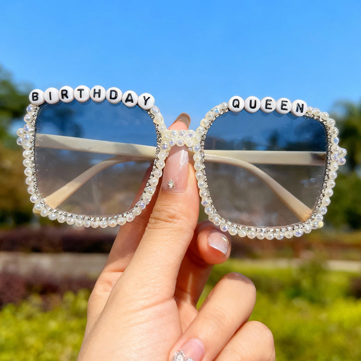 Statement Pearl-Embellished Sunglasses Stornfield
