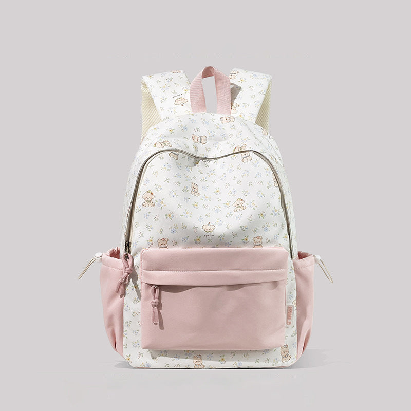 Playful Character Print Backpack Stornfield