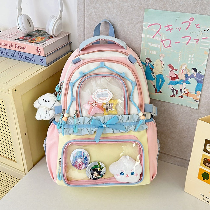 Multi-Functional Clear Front Backpack Stornfield