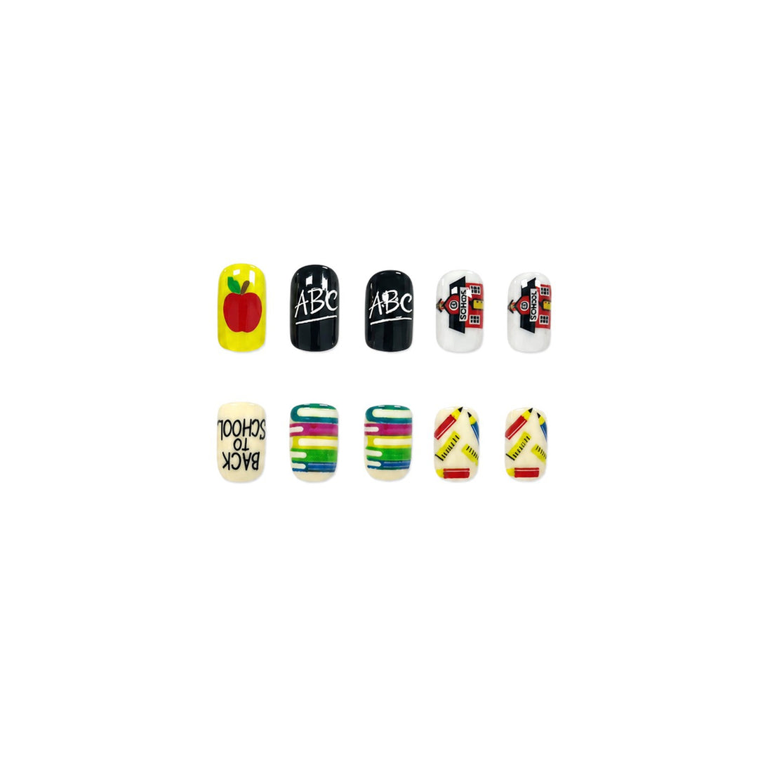Creative Back-to-School Nail Art Set Stornfield