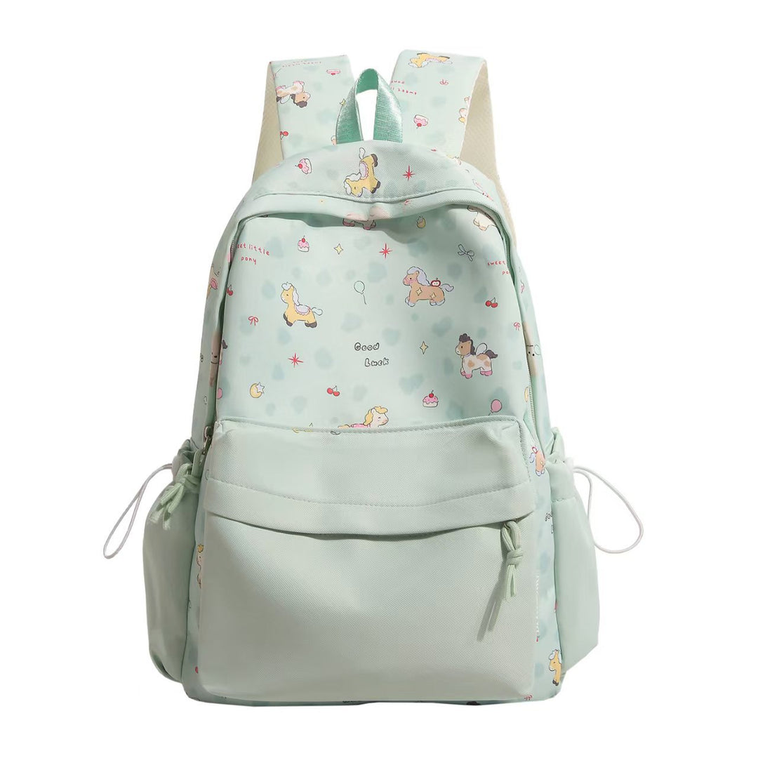 Playful Animal Illustration Backpack Stornfield