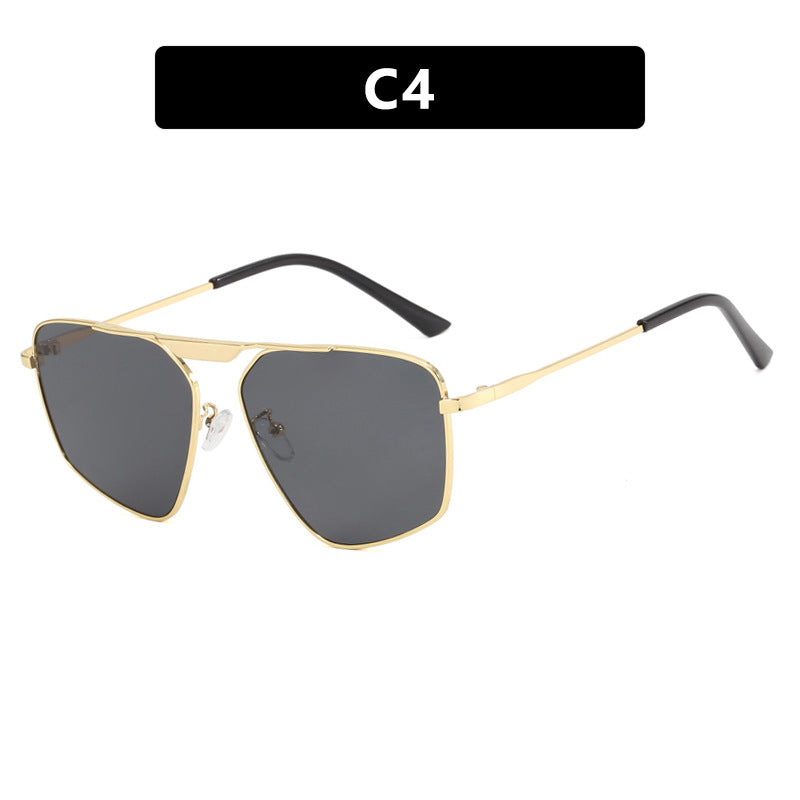 Women's sunglasses in a modern, geometric design with a sturdy metal frame Stornfield