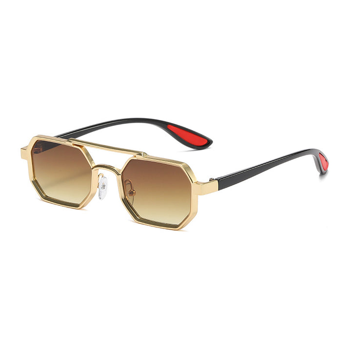 Women's fashionable designer sunglasses with exclusive octagonal frame Stornfield