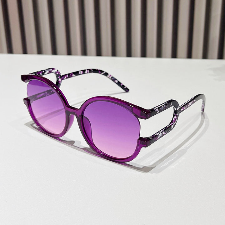 Avant-Garde Circular Frame Sunglasses Stornfield