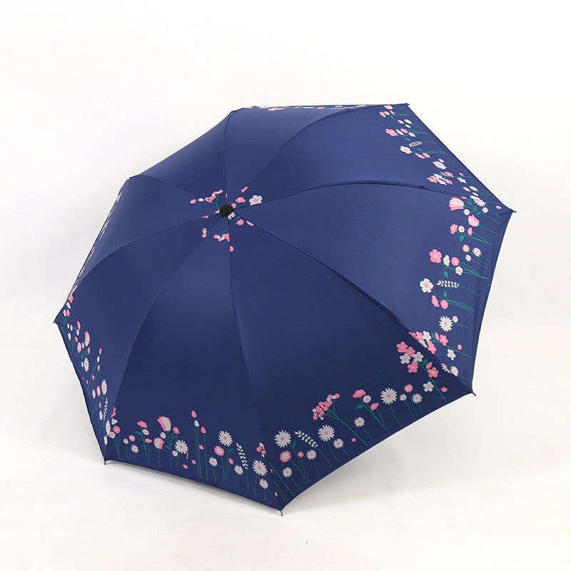 Women's umbrella with floral accents Stornfield