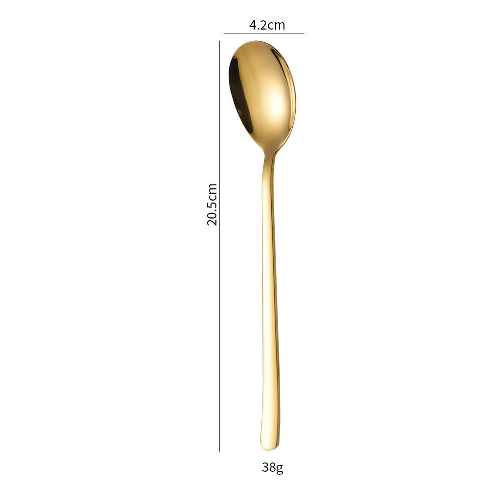Elegant spoon with ergonomic design and polished surface Stornfield