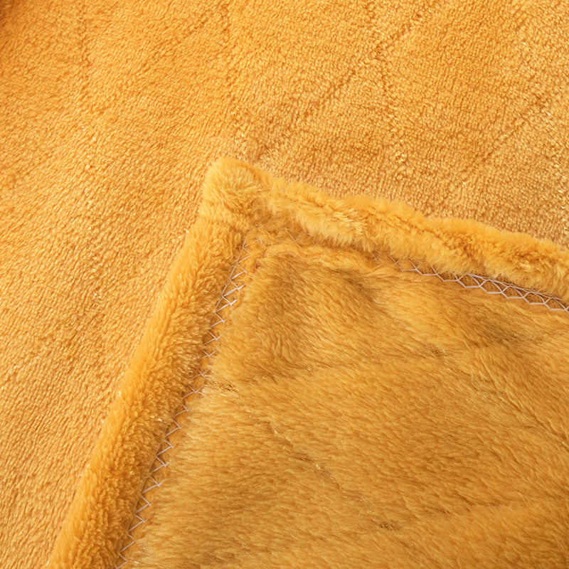 Ladies Cozy Microfiber Blanket with Diamond Shape Design Stornfield