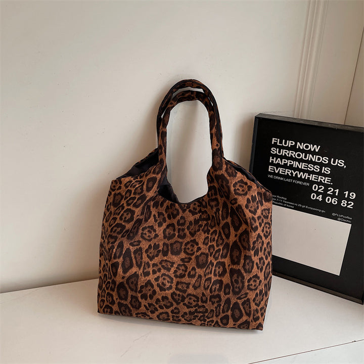 Fashionable Leopard Print Tote Bag Stornfield