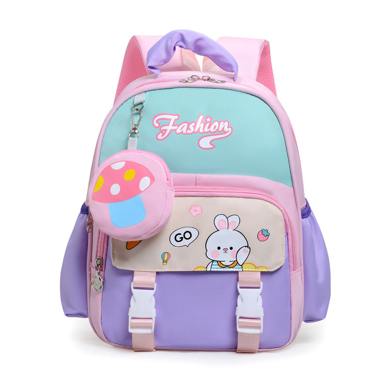 Playful Cartoon-Themed School Backpack Stornfield