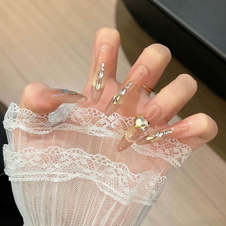 Stylish Stiletto Press-On Nail Extensions Stornfield