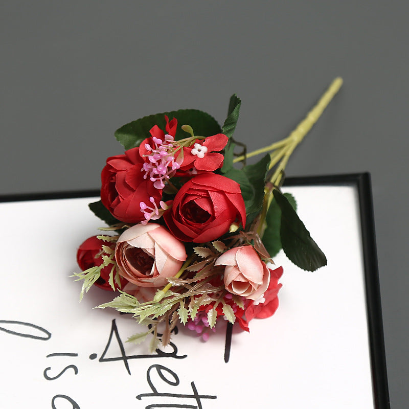 Realistic Faux Rose Bouquet