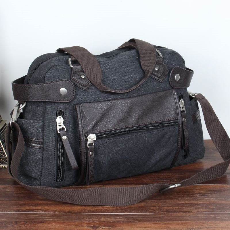 Shoulder bag with multiple compartments and comfortable carrying system Stornfield