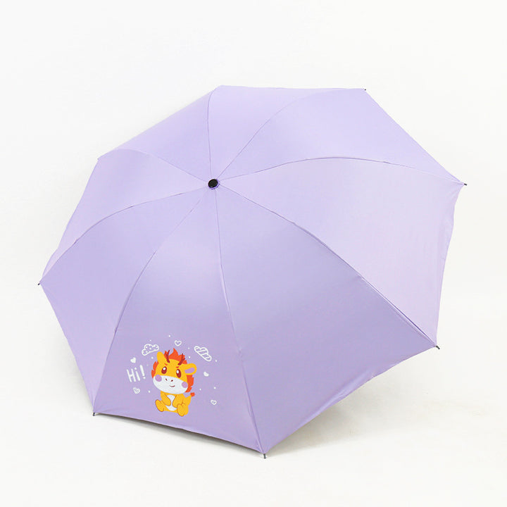 Women's Folding Umbrella with Fun Animal Design Stornfield