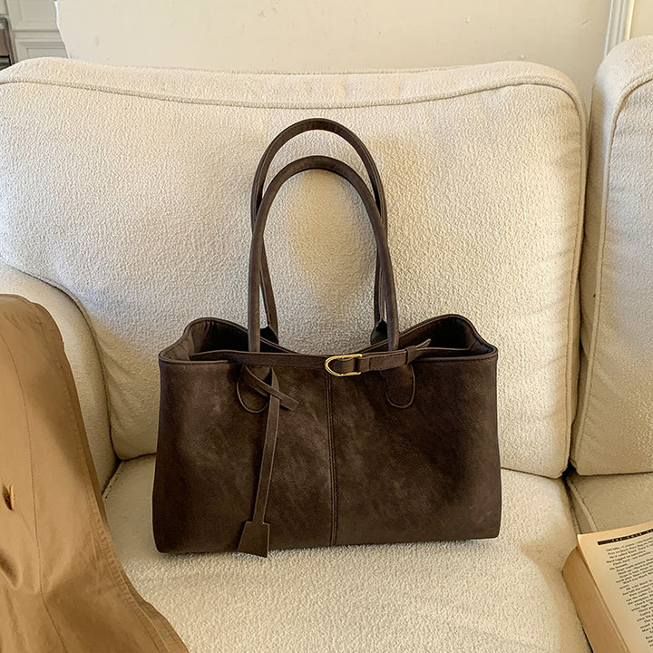 Classic Leather Tote Bag