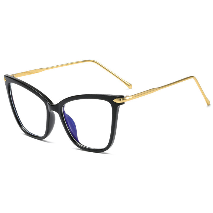 Women Cat-Eye Glasses with filigree Metal Frame Stornfield
