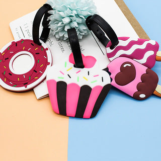 Unisex Playful Ice Cream-Themed Luggage Tag Stornfield