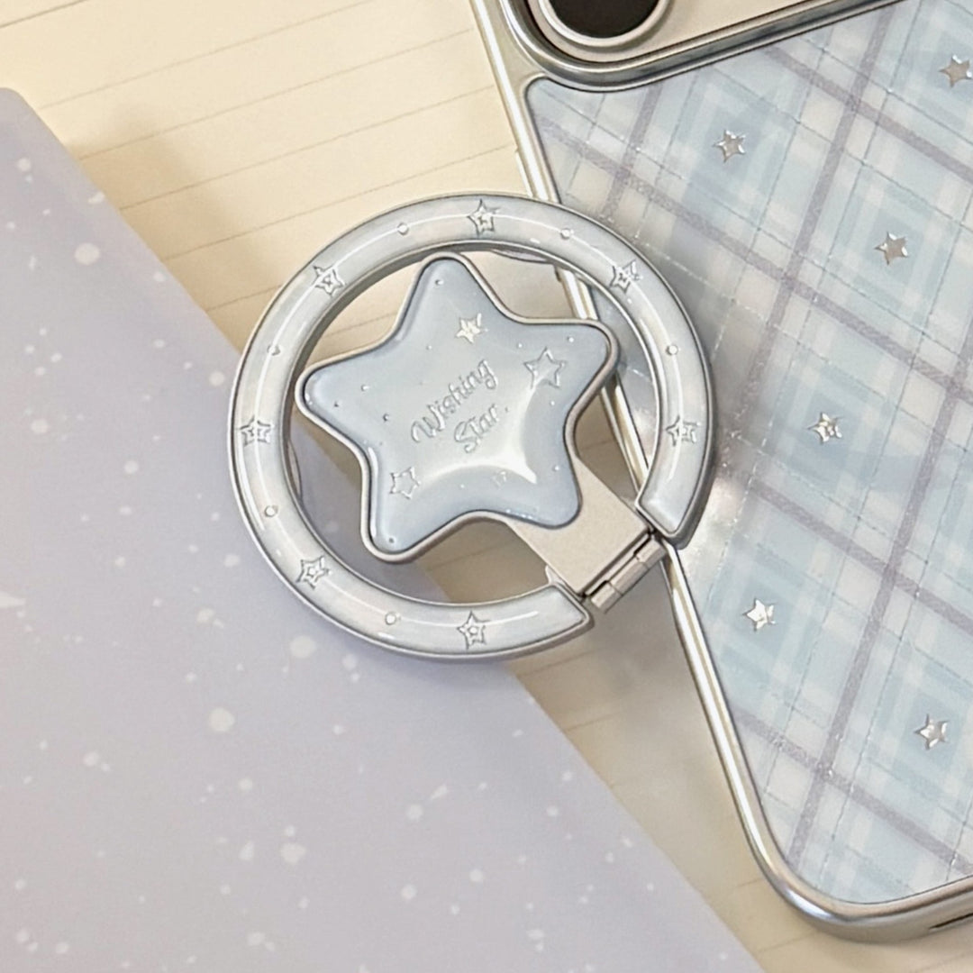 Playful smartphone finger holder in star design Stornfield