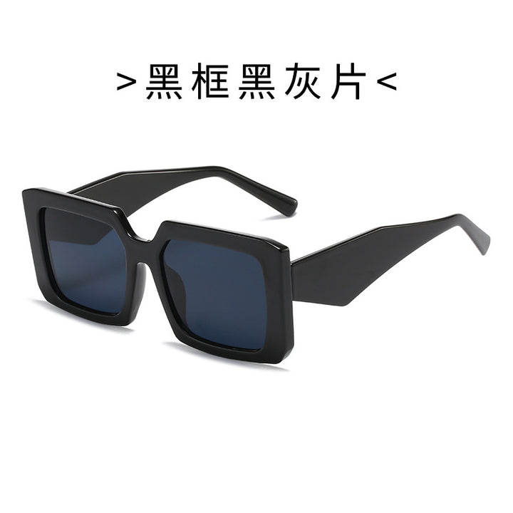 Women’s Geometric Sunglasses with Wide Frame Stornfield