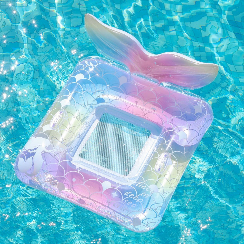 Inflatable Pool Lounger with Sun Canopy Stornfield