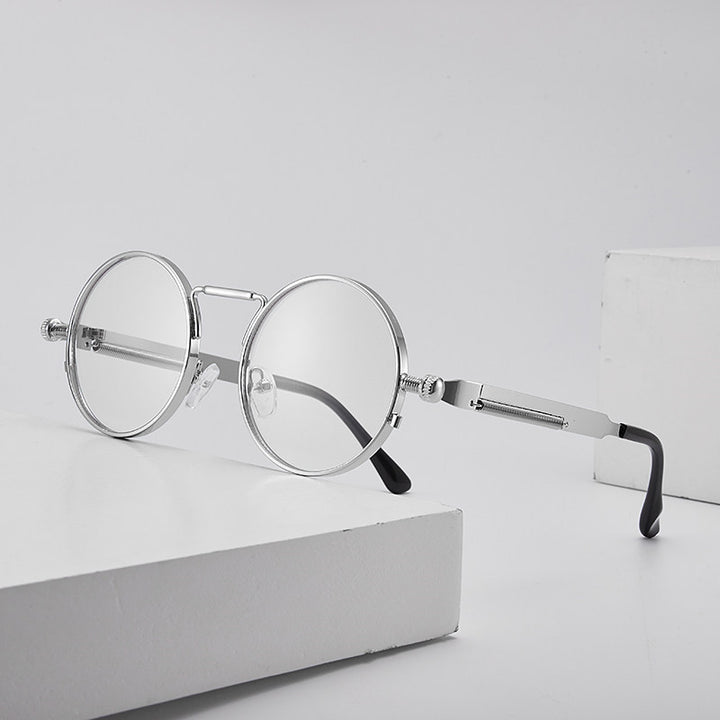 Women elegant round metal glasses Stornfield