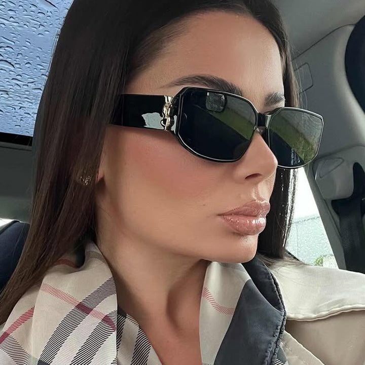 Women’s fashionable sunglasses with square design and luxurious details Stornfield