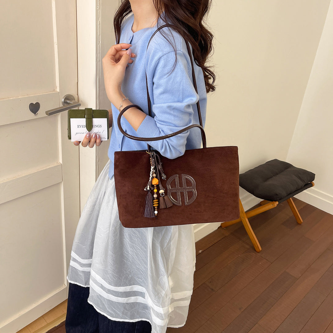 Leopard Print Handheld Tote Bag