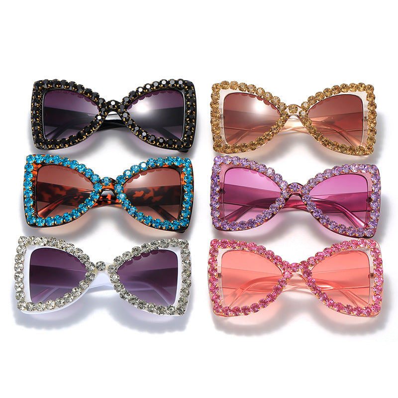 Ladies Glamorous Sunglasses with Crystal Decoration Stornfield