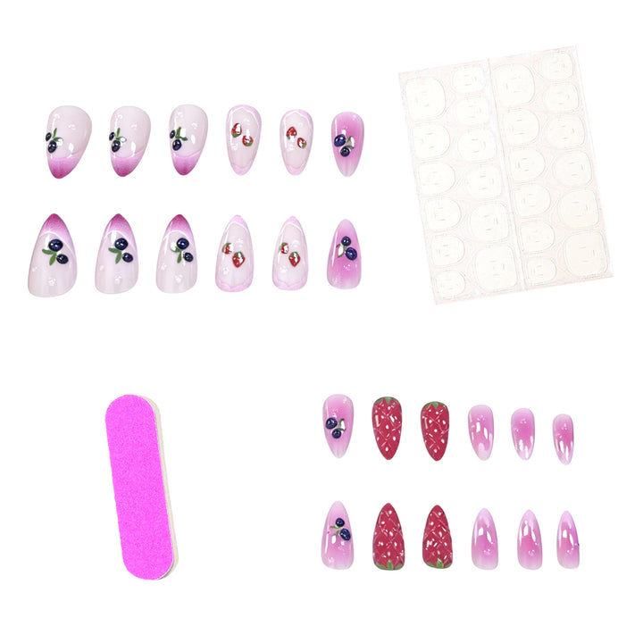 Artistic Fruit-Inspired Nail Art Stornfield