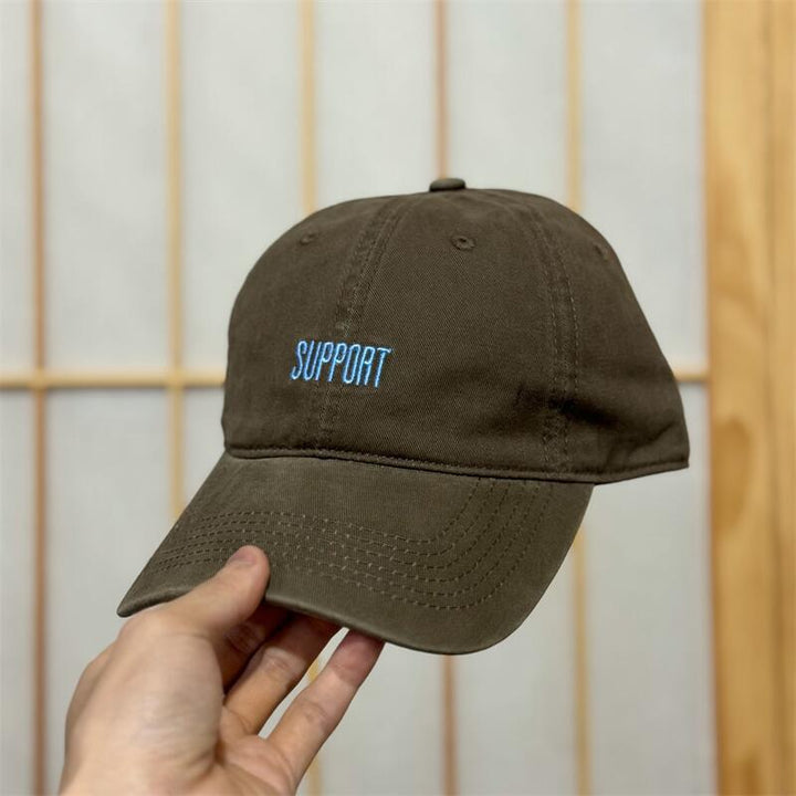 Men's Supportive Embroidered Cotton Baseball Cap Stornfield