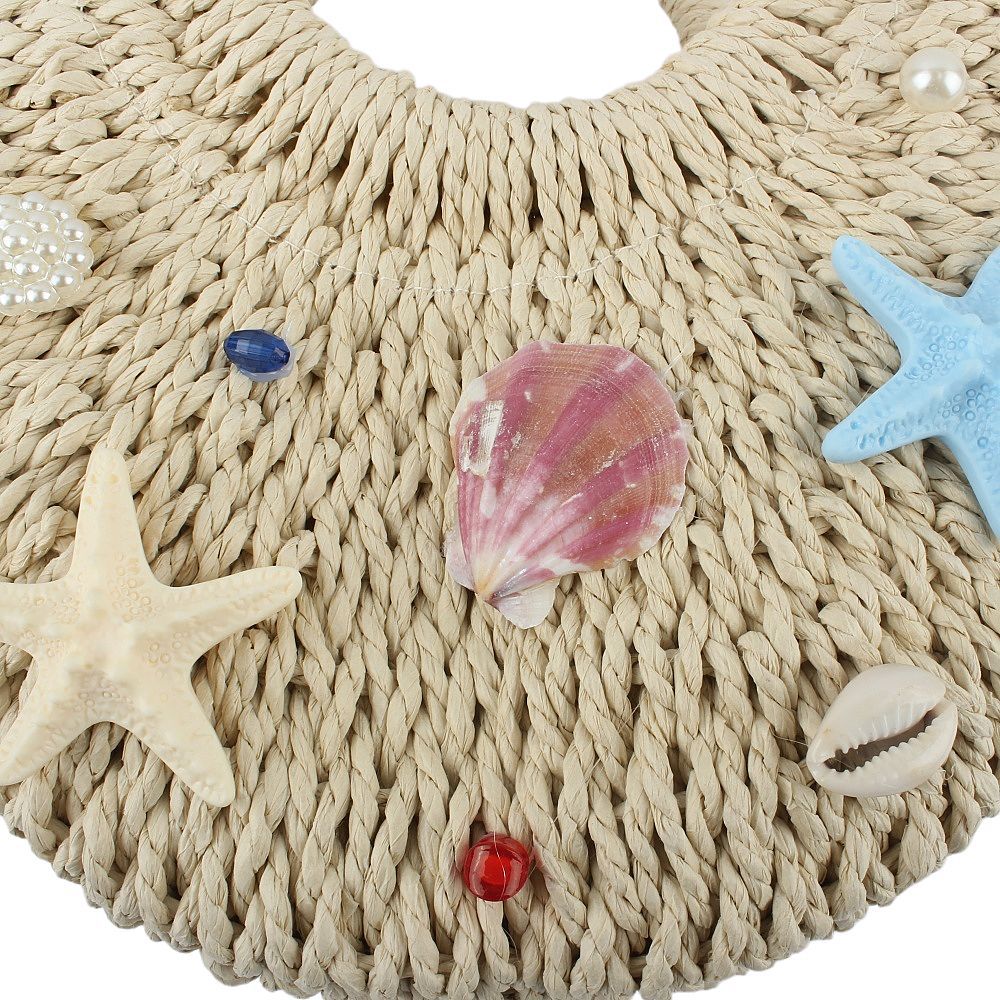 Handmade beach bag with maritime decor Stornfield