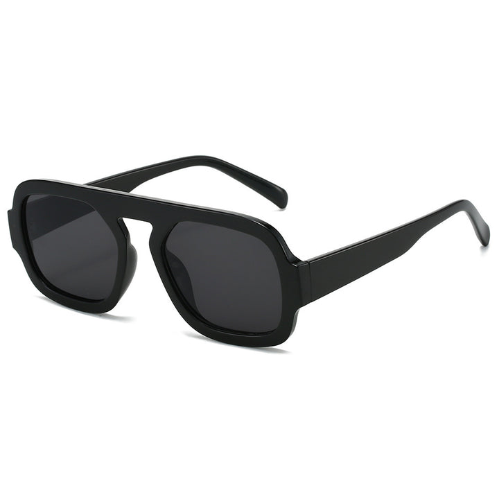 Oversized Geometric Lens Sunglasses Stornfield