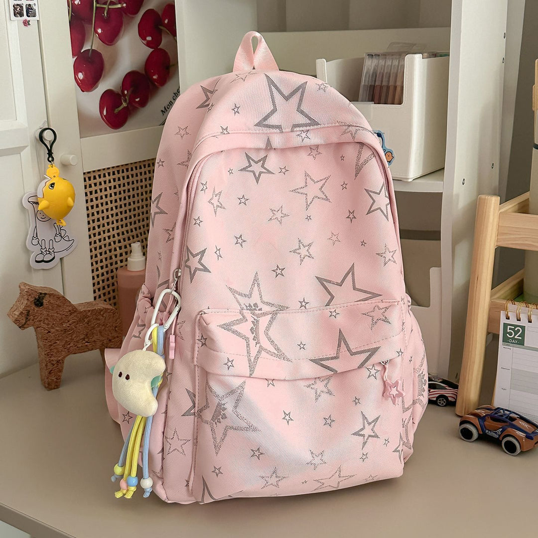Backpack with Sparkling Stars Pattern Stornfield