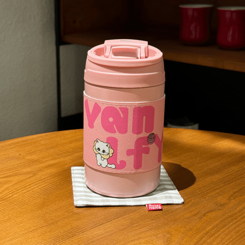 Women's Insulated Coffee Mug with Cute Bunny Design Stornfield