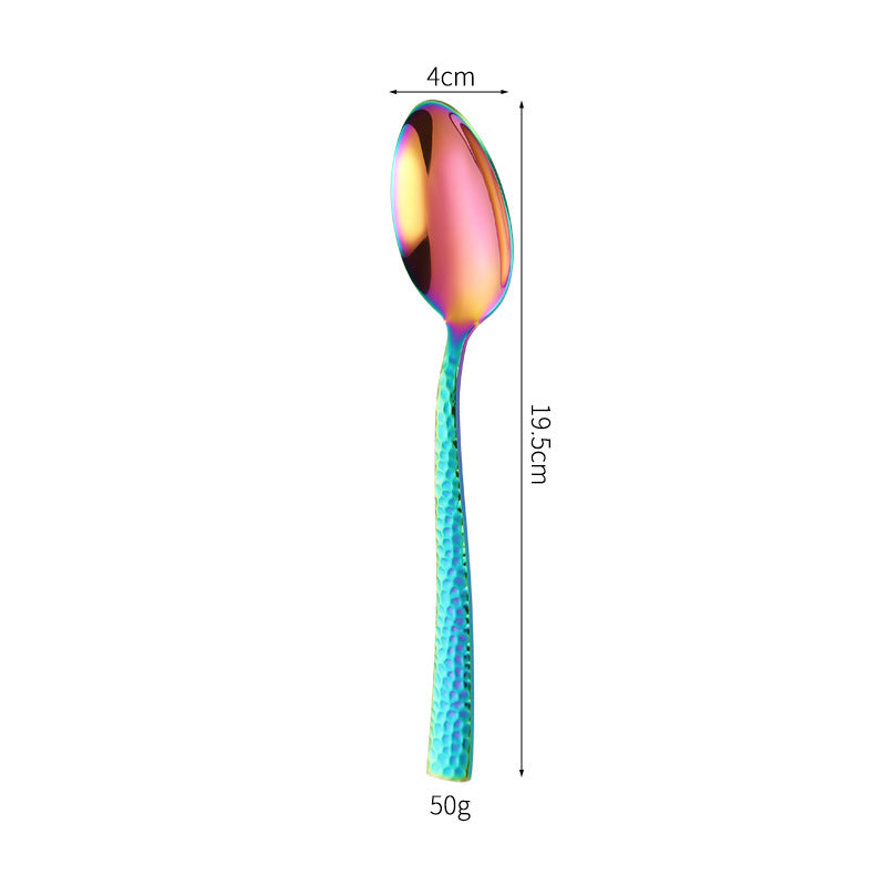 Elegant spoon with unique surface design Stornfield