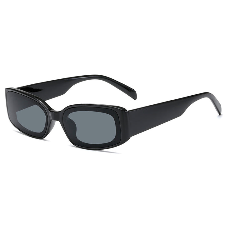Women's stylish sunglasses with square lenses and transparent frame Stornfield