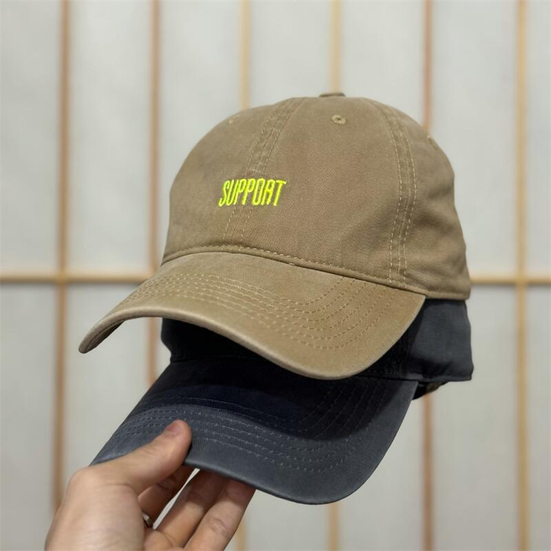 Men's Supportive Embroidered Cotton Baseball Cap Stornfield