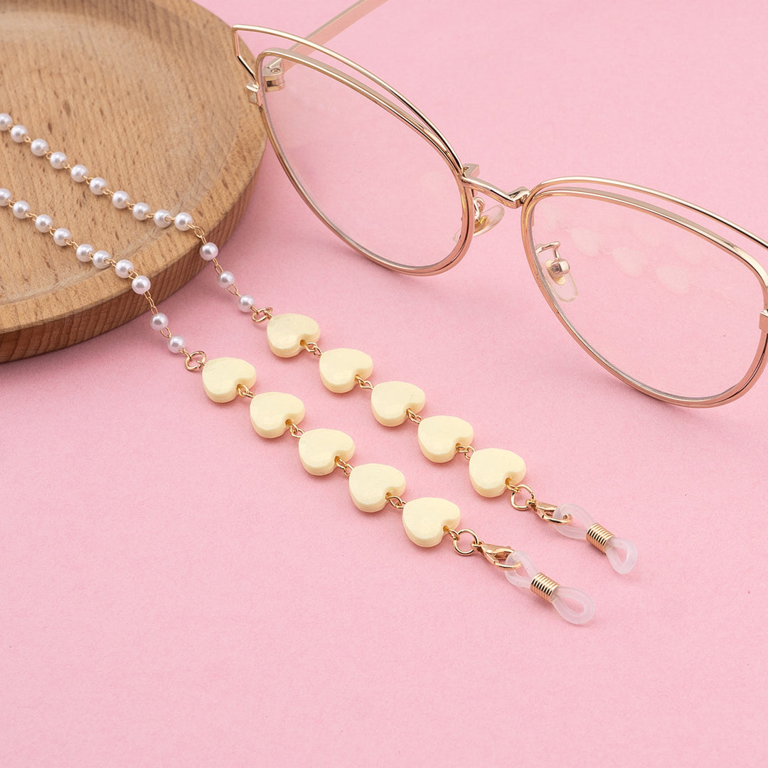 Decorative Heart-Shaped Eyewear Chain Stornfield