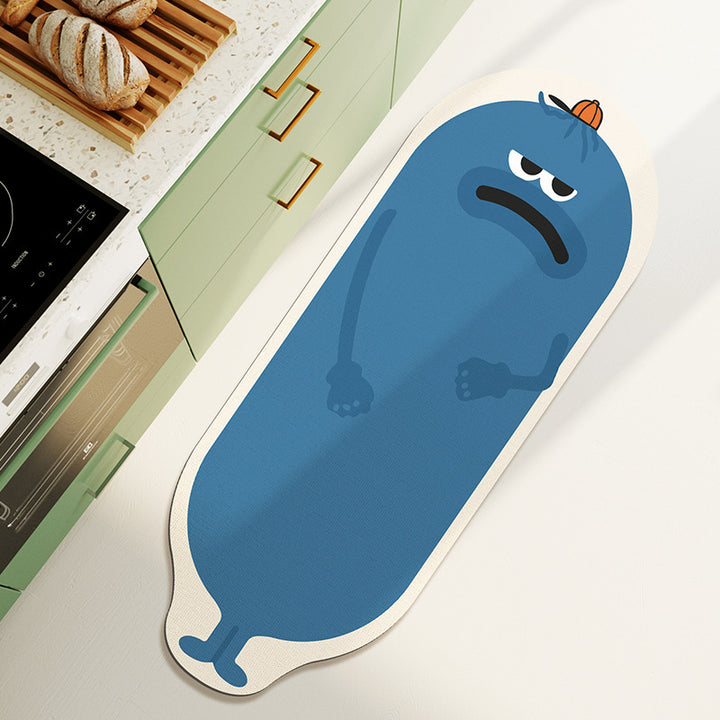 Fun Character Kitchen Mat