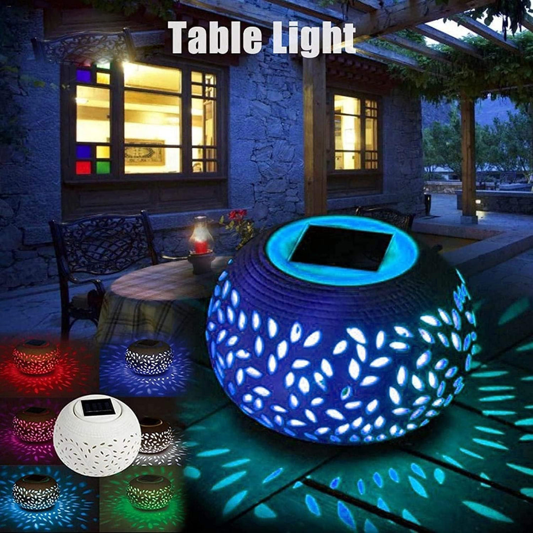 Decorative Solar Pathway Lantern