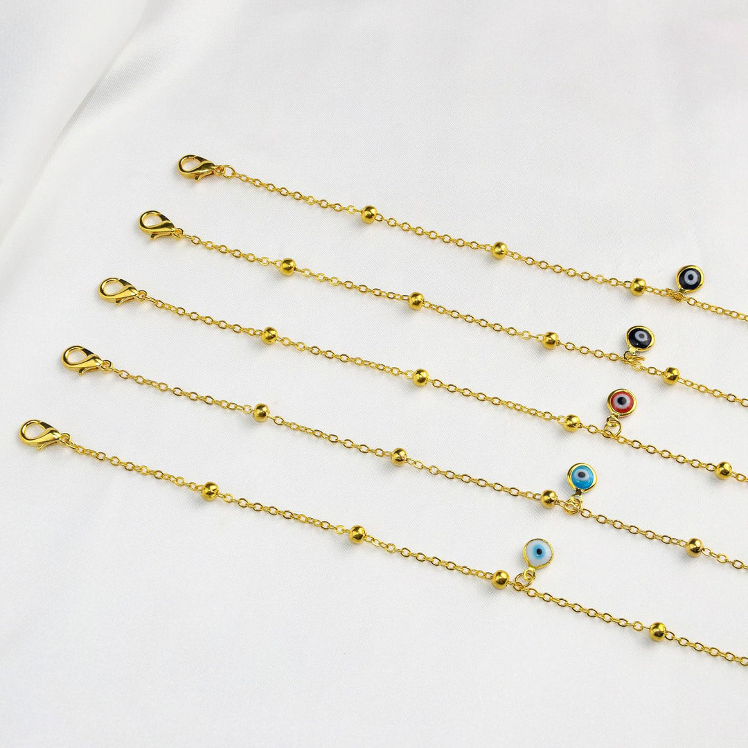 Delicate Evil Eye Anklet Stornfield