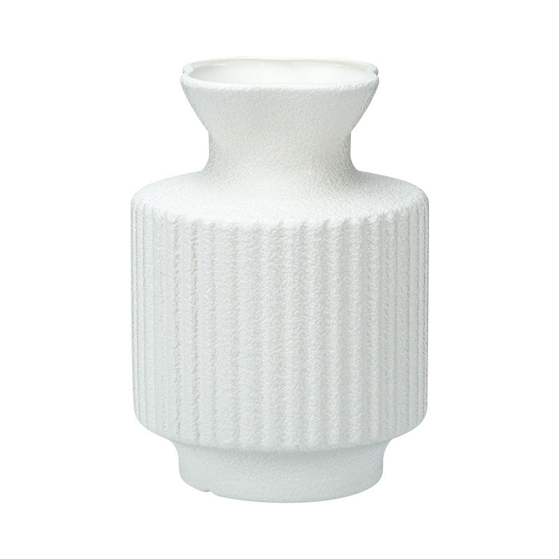 Textured Ceramic Flower Vase Stornfeild