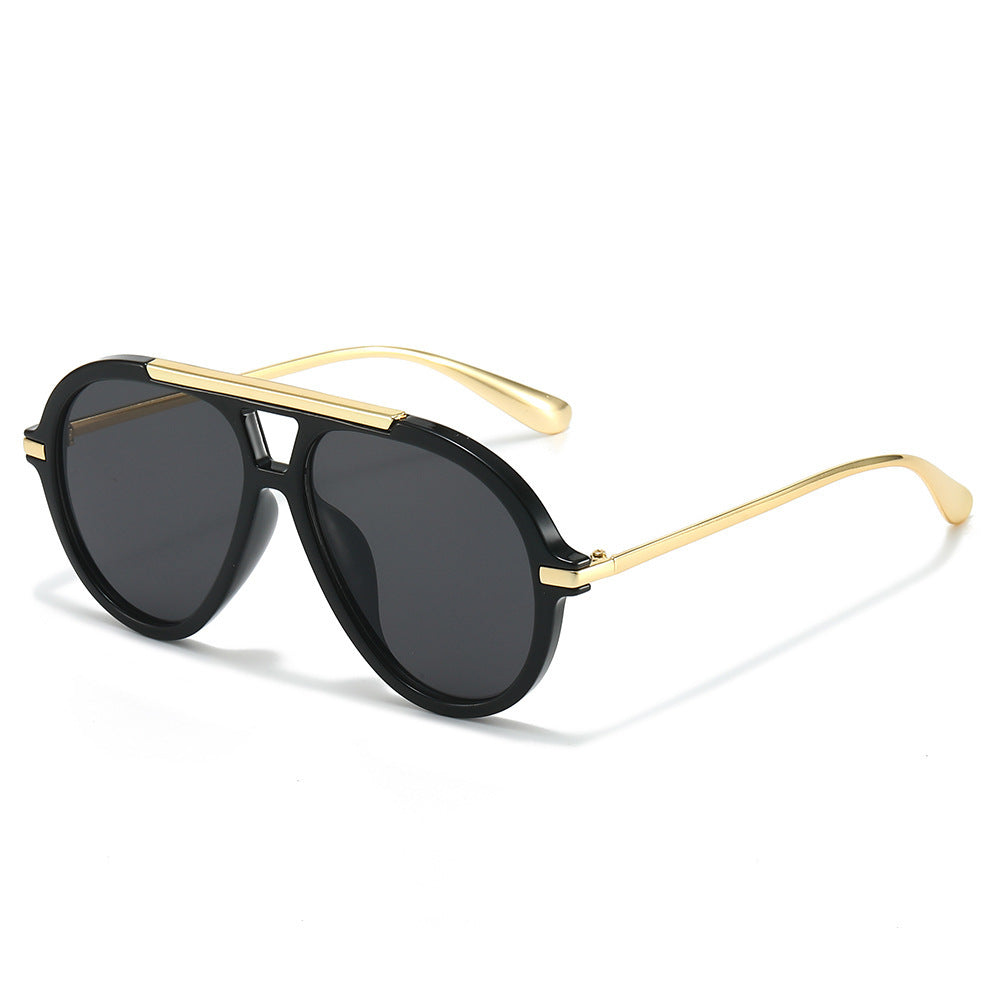 Fashion-Forward Futuristic Round Sunglasses Stornfield