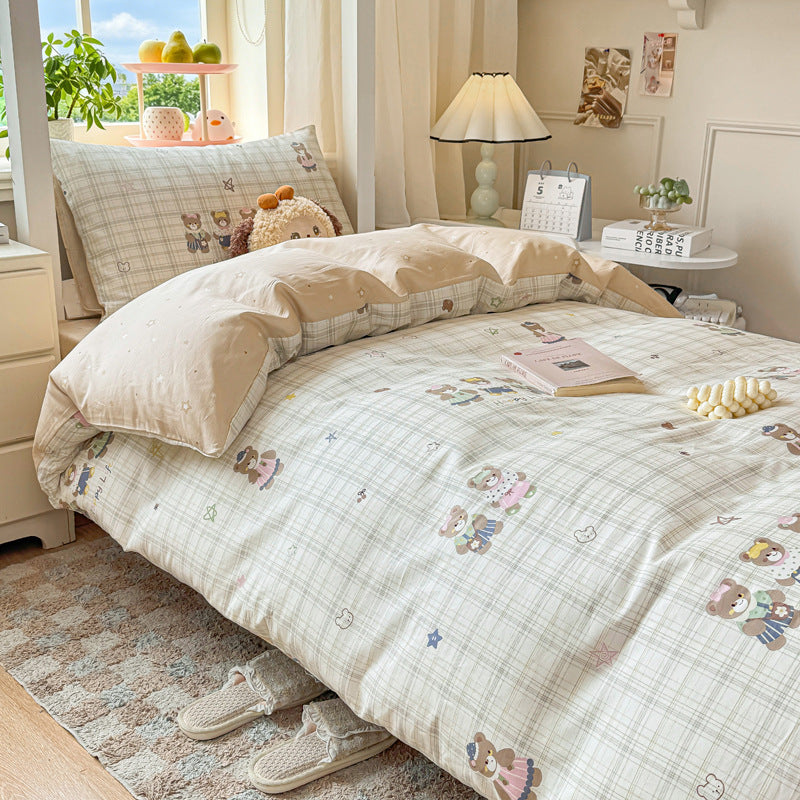 Playful Panda-Themed Bedding Set