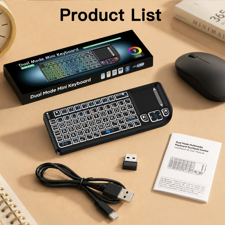 Portable Touchpad Mini Keyboard Stornfield