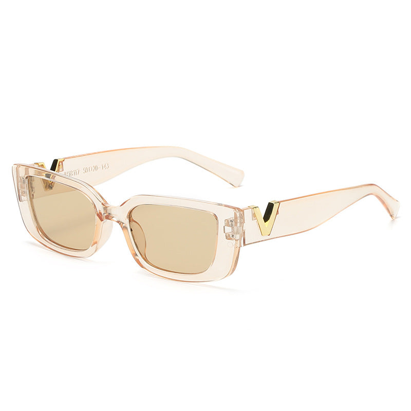Women's fashionable sunglasses with trendy leopard print and sturdy frame Stornfield