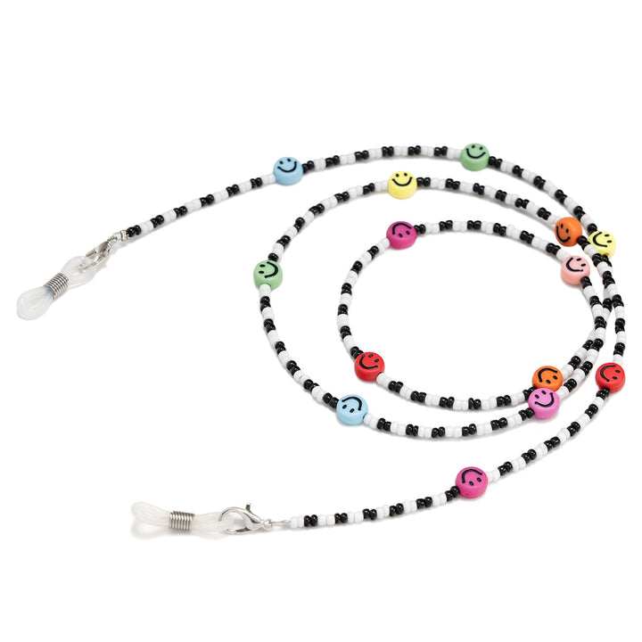 Colorful Smiley Beaded Eyewear Chain Stornfield