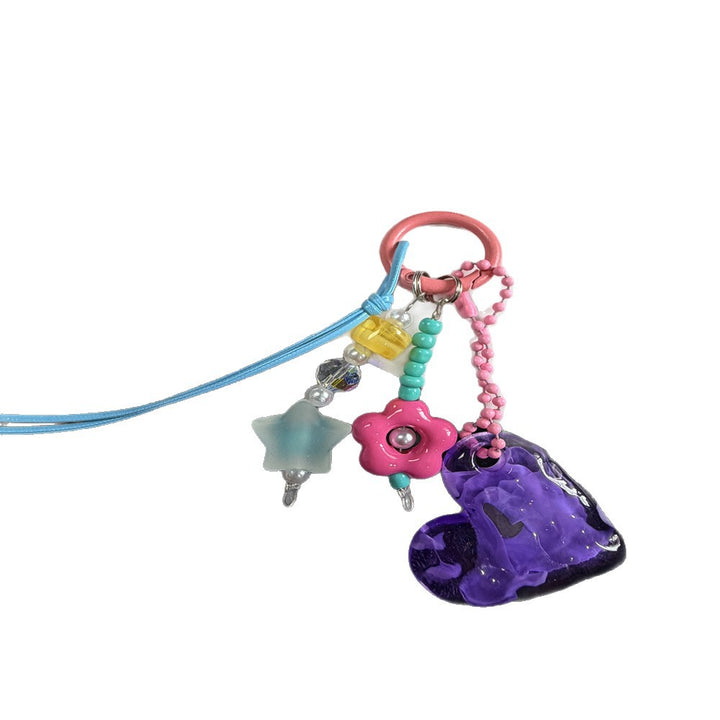 Trendy Beaded Charm Keychain Stornfield