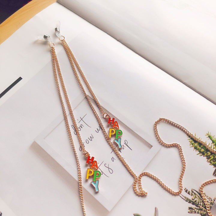 Stylish Dual Charm Eyewear Chain Stornfield