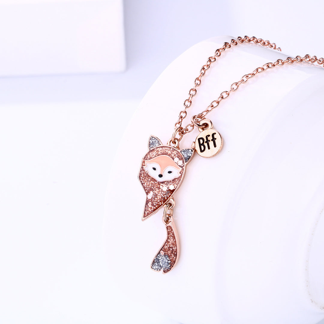 Best Friends Fox Pendant Necklace Stornfield